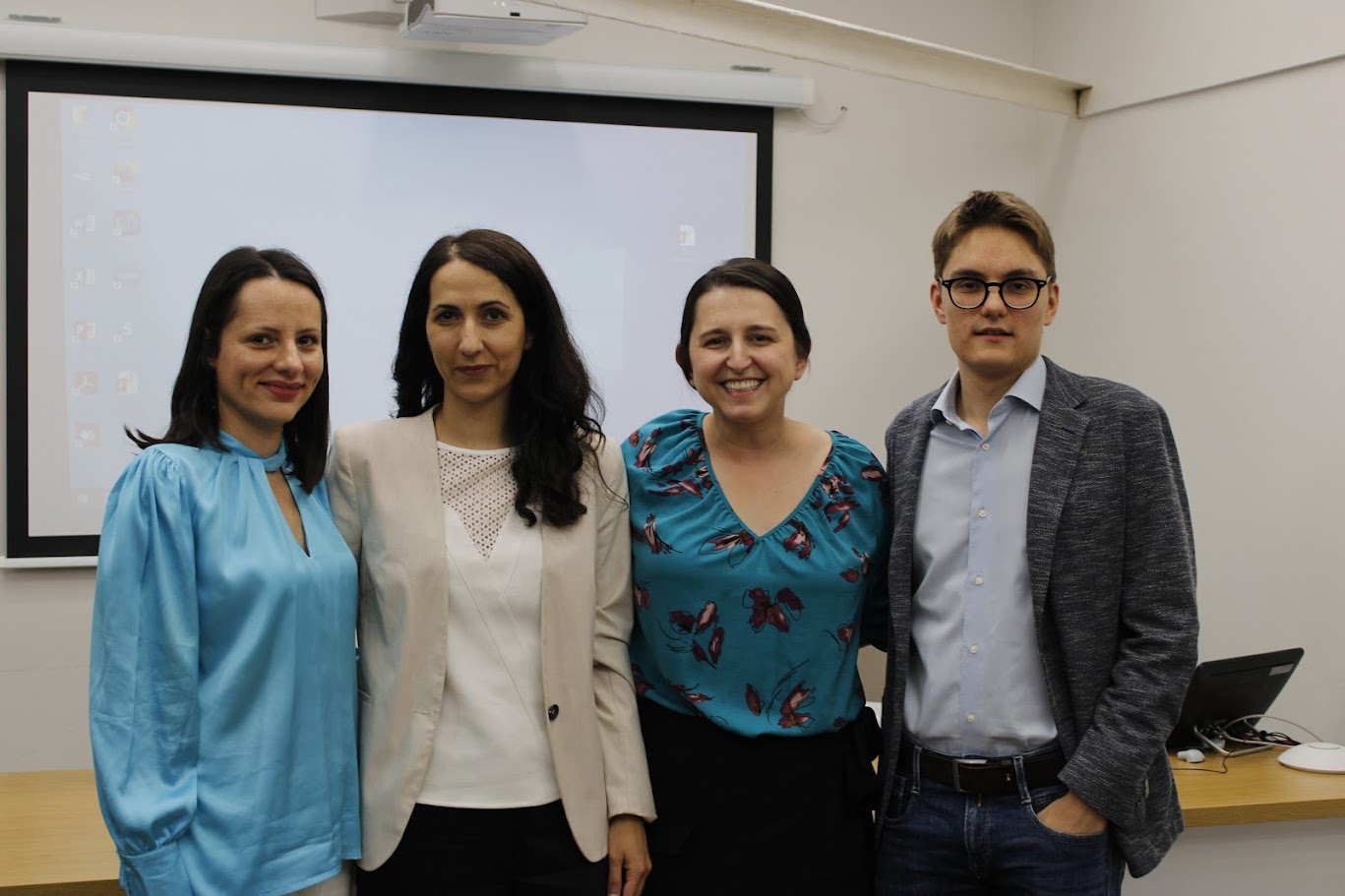 With criminology colleagues, Western Balkans field research